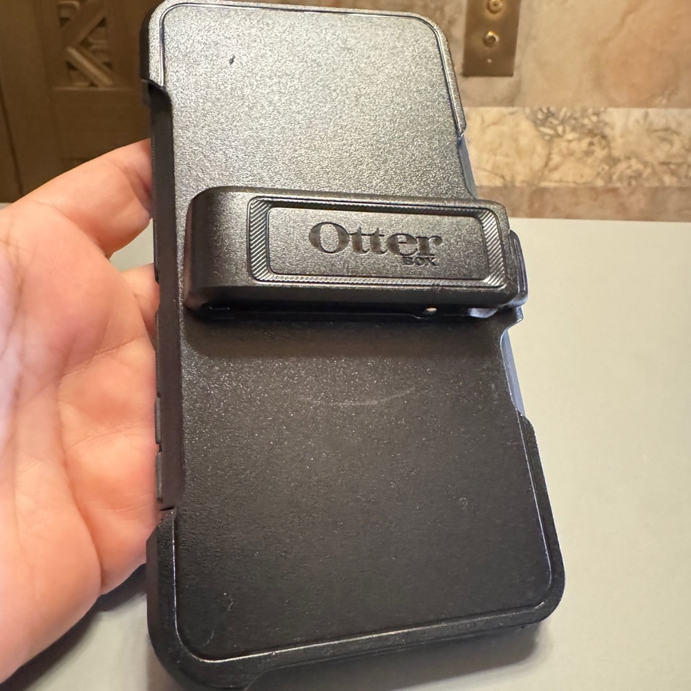 I phone 6 plus OtterBox Black Holster with Clip